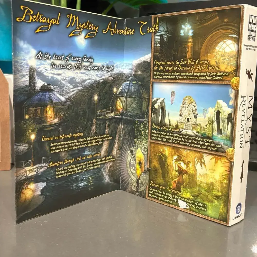 Myst IV: Revelation Limited Edition PC/Mac DVD-ROM (Includes Myst III: Exile)